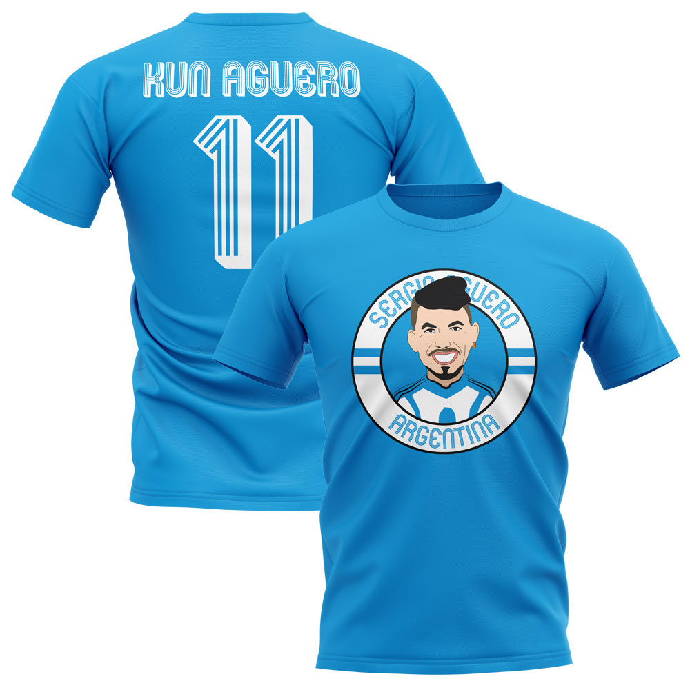 aguero argentina jersey