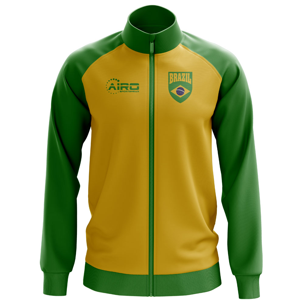 Brazil Concept Football Track Jacket (Yellow)