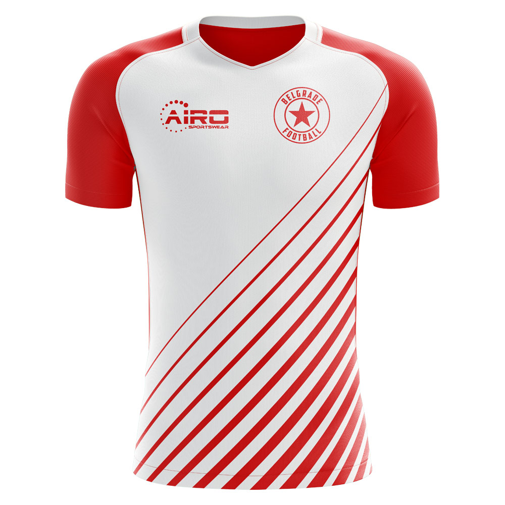 Red Star Belgrade 2018-2019 Home Concept Shirt - Adult Long Sleeve