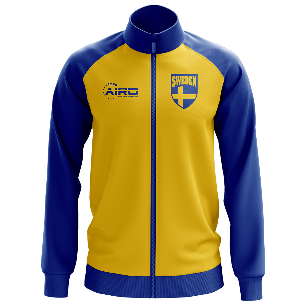 Sweden Concept Football Track Jacket (Yellow)