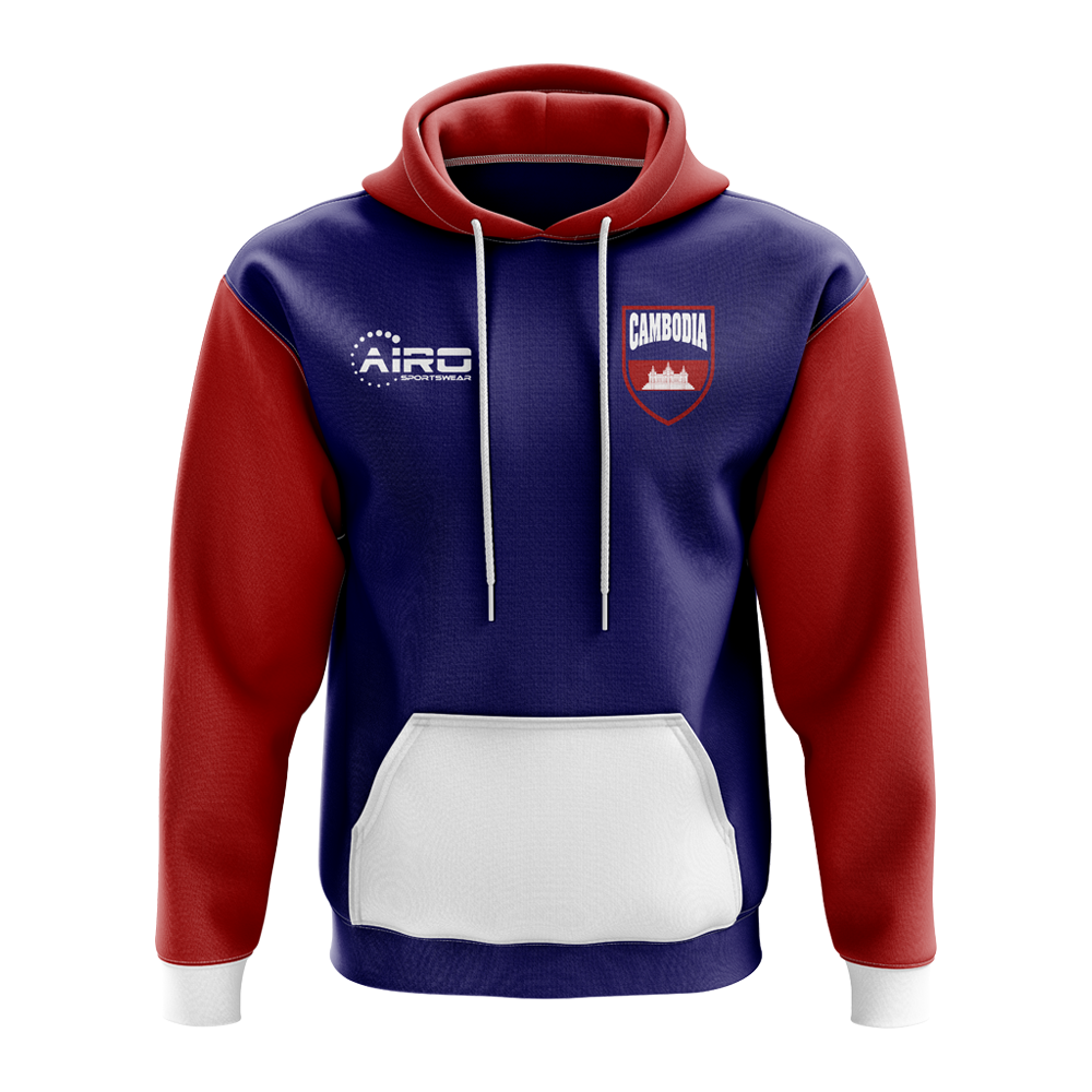 Cambodia Concept Country Football Hoody (Navy)