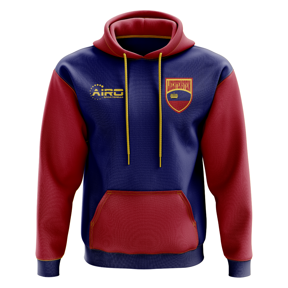 Liechtenstein Concept Country Football Hoody (Navy)