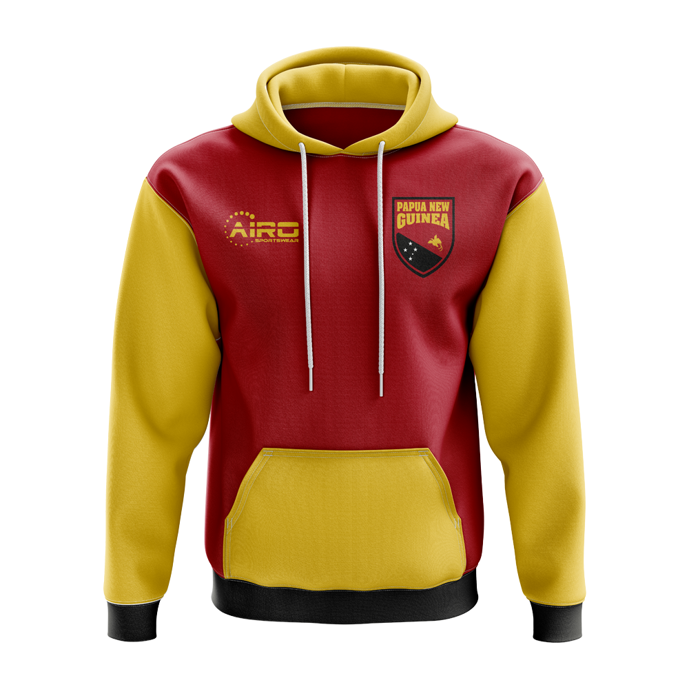 Papa New Guinea Concept Country Football Hoody (Red)