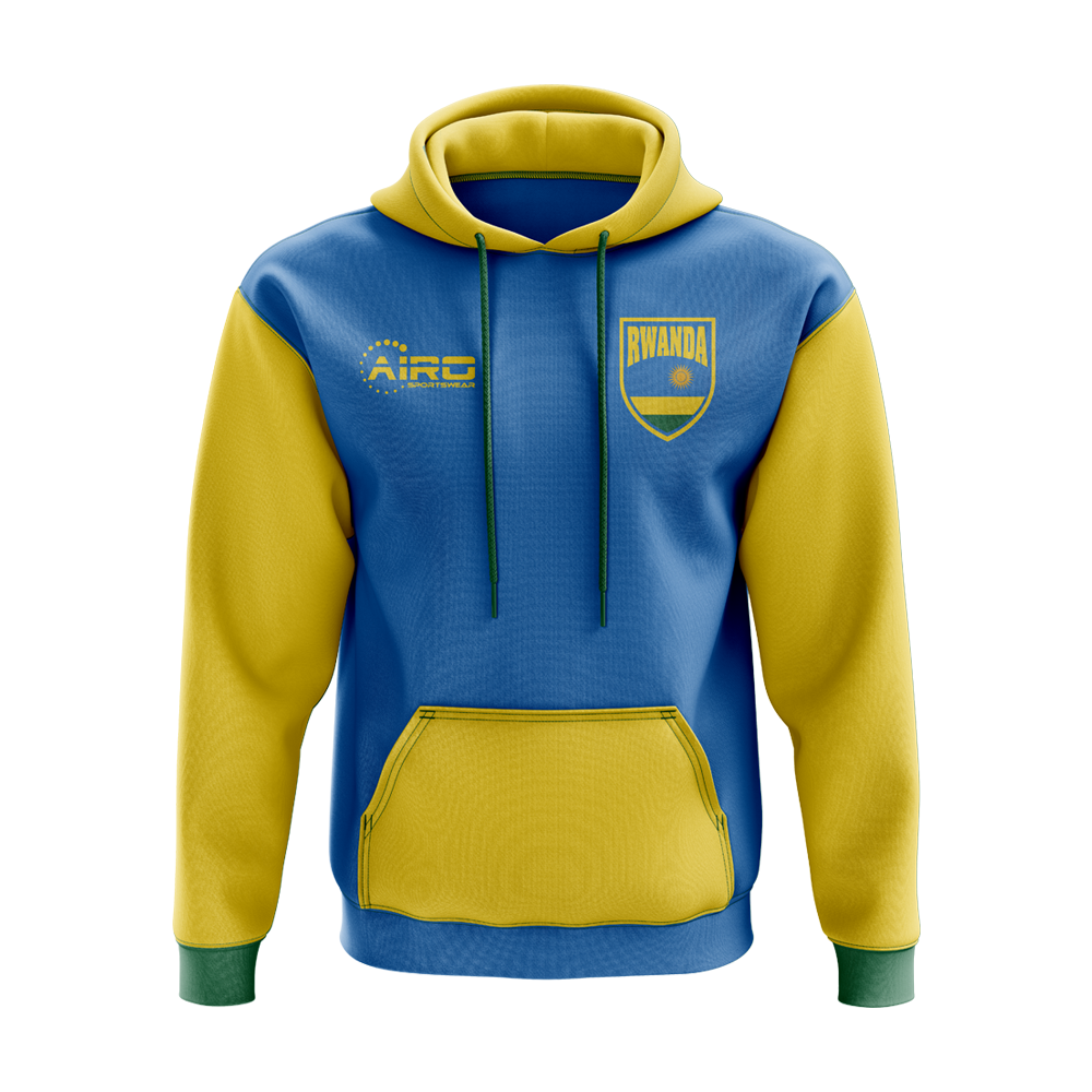 Rwanda Concept Country Football Hoody (Yellow)