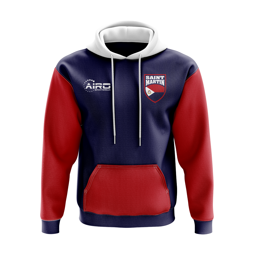 Saint Martin Concept Country Football Hoody (Navy)