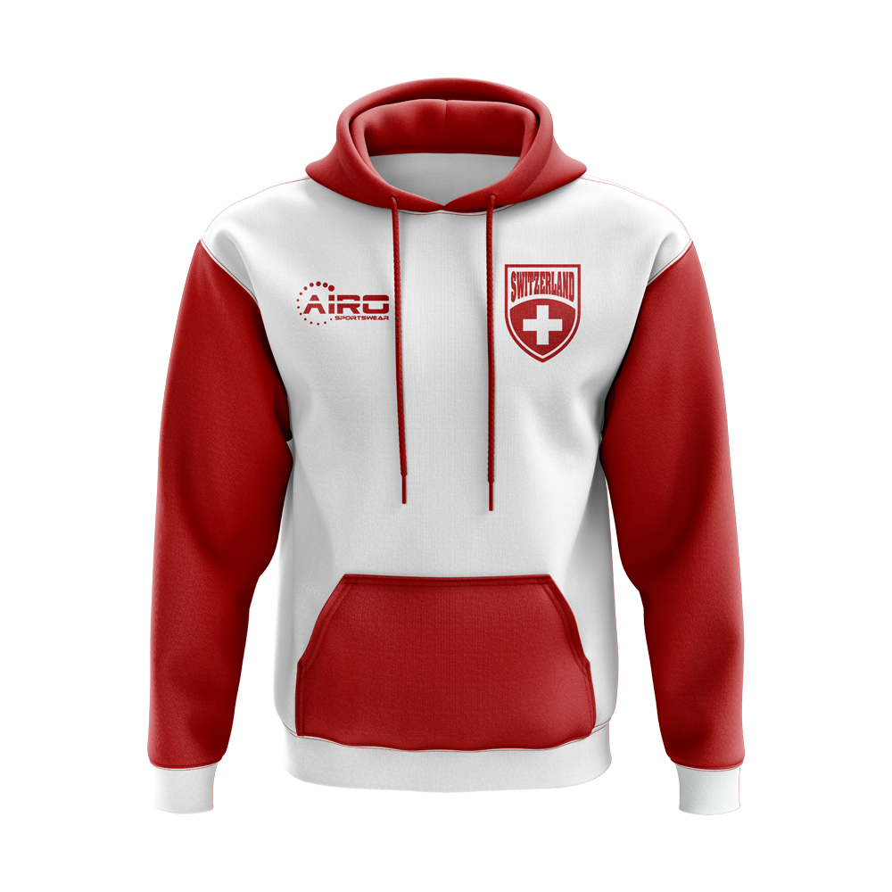 Switzerland Concept Country Football Hoody (Red)