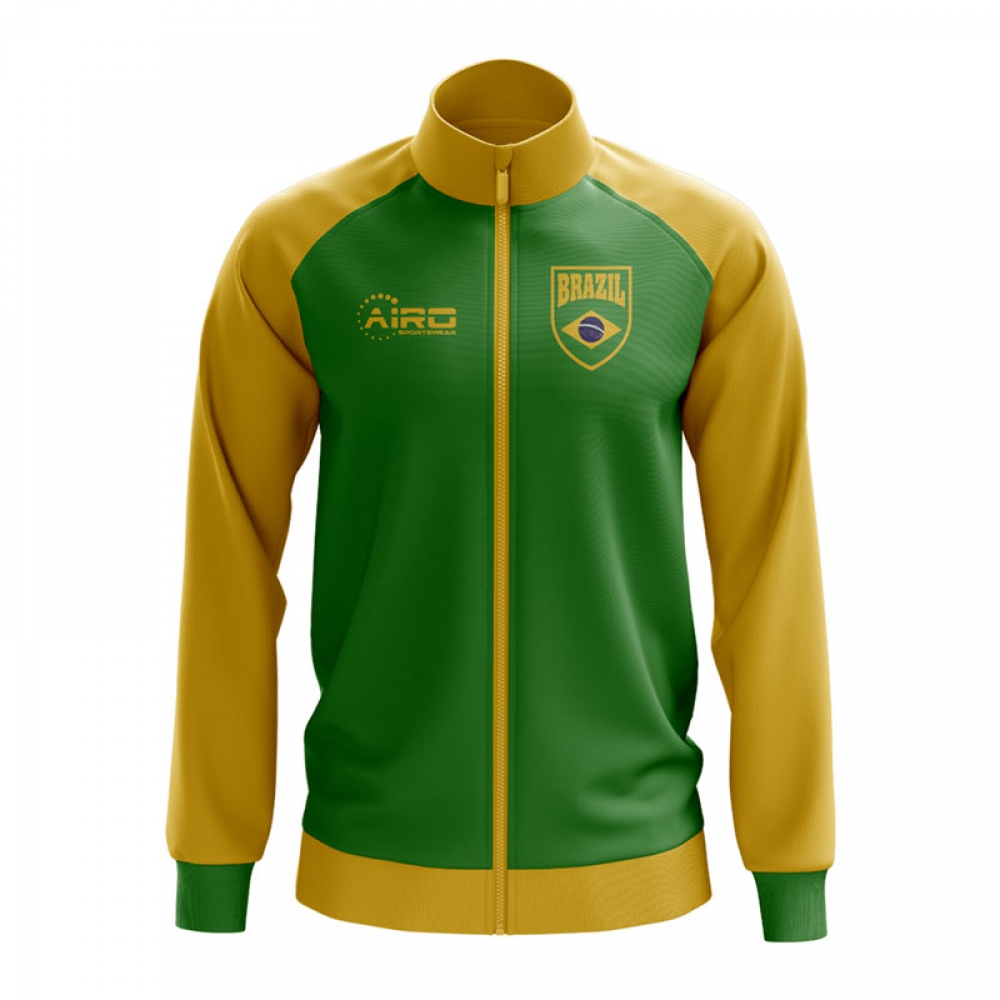 Brazil Concept Football Track Jacket (Green)