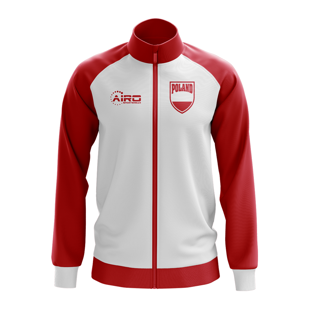 Poland Concept Football Track Jacket (White) - Kids