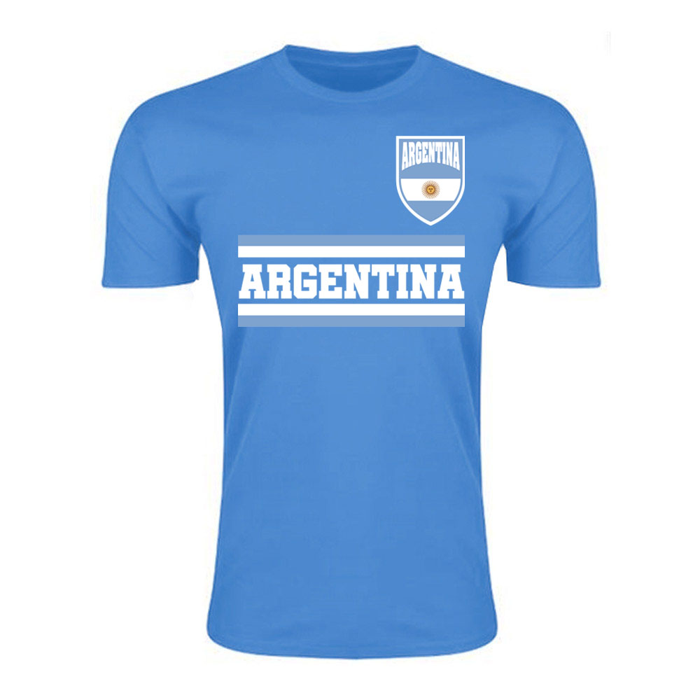 Argentina Core Football Country T-Shirt (Sky)