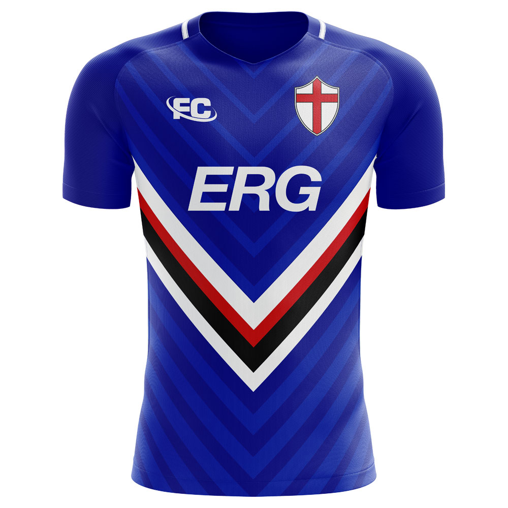Sampdoria 2018-2019 Home Concept Shirt