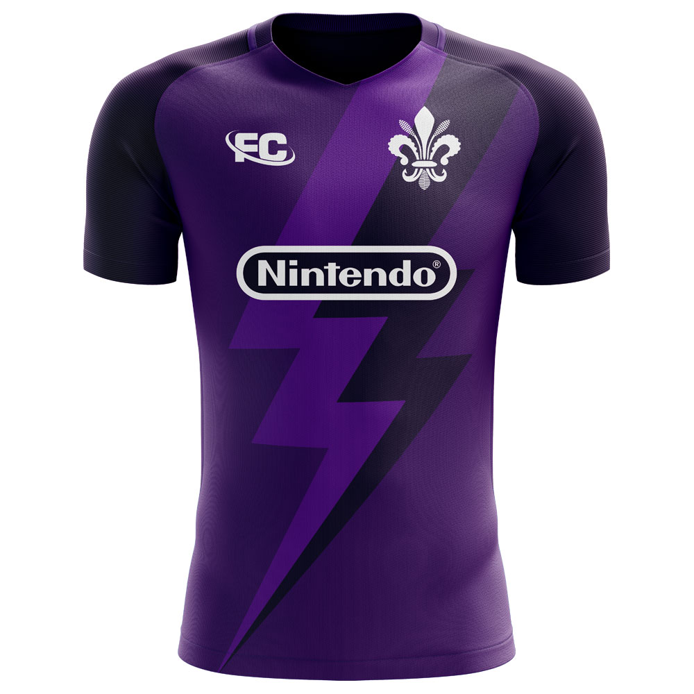 Fiorentina 2018-2019 Home Concept Shirt - Baby