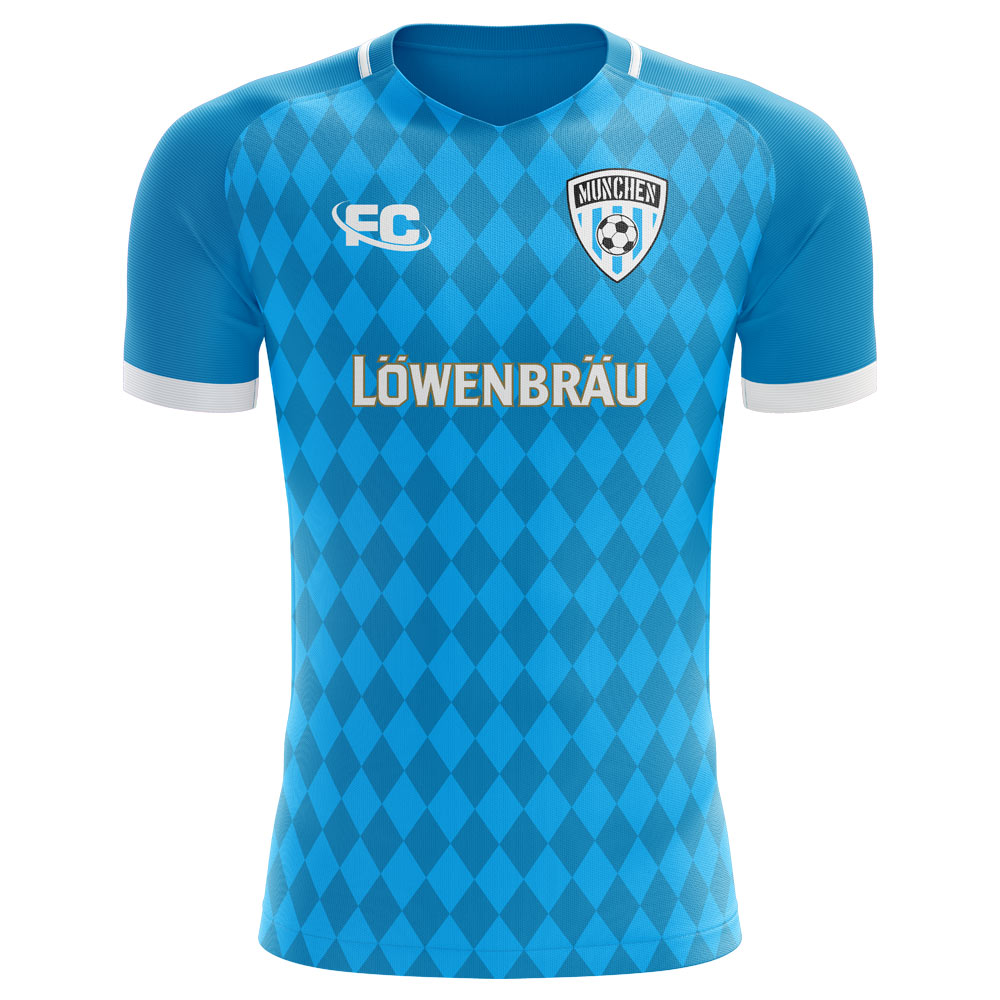Munich 1860 2018-2019 Home Concept Shirt - Kids (Long Sleeve)