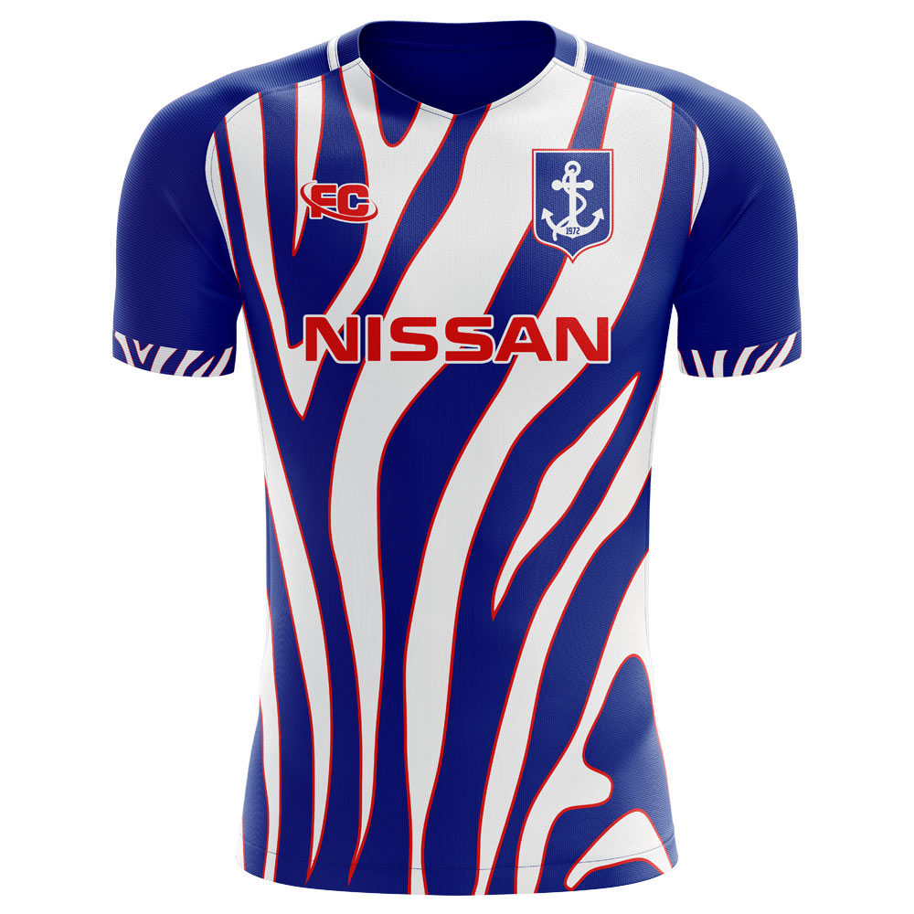 Yokohama Marinos 2018-2019 Home Concept Shirt - Adult Long Sleeve