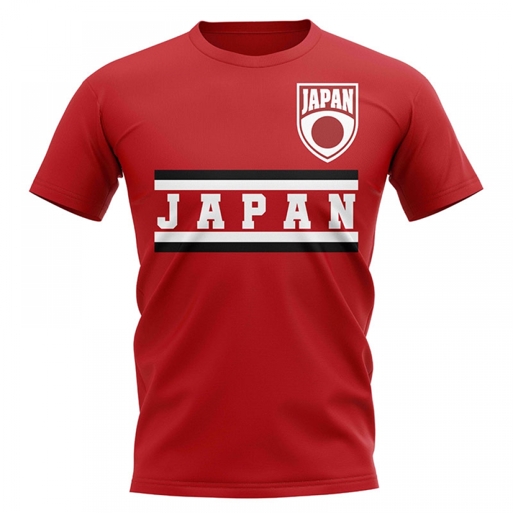 Japan Core Football Country T-Shirt (Red)