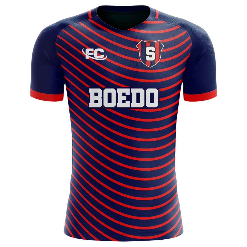 San Lorenzo 2018-2019 Home Concept Shirt - Kids (Long Sleeve)