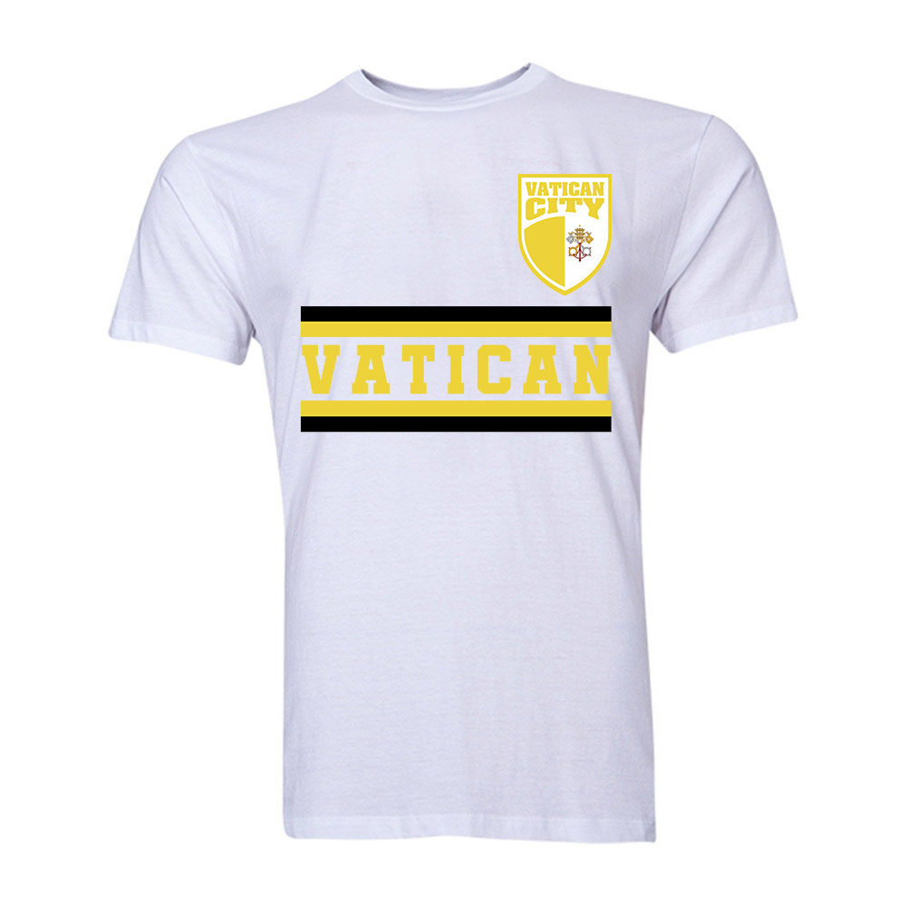 Vatican City Core Football Country T-Shirt (White)