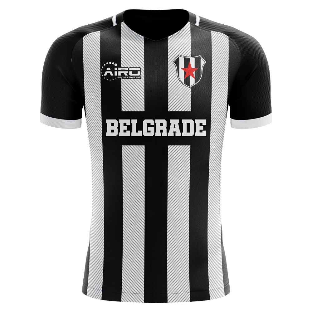2025-2026 Partizan Belgrade Home Concept Football Shirt - Kids (Long Sleeve)