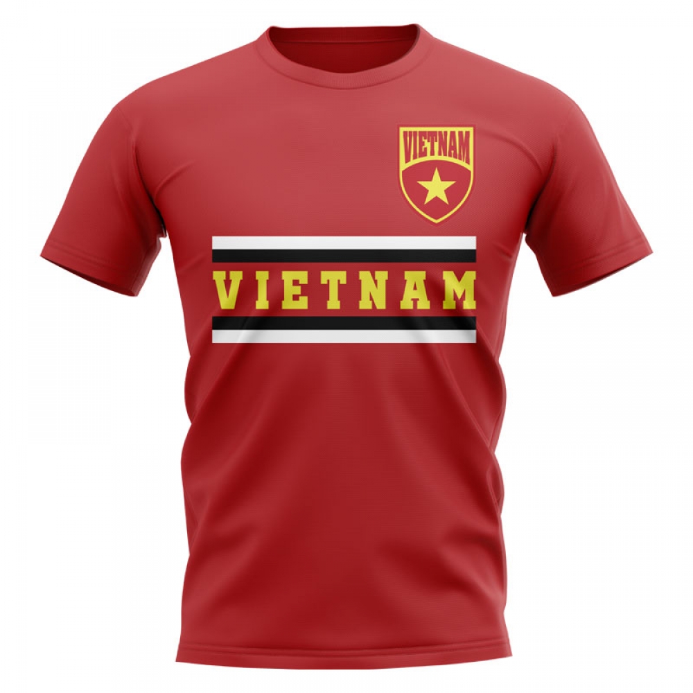 Vietnam Core Football Country T-Shirt (Red)