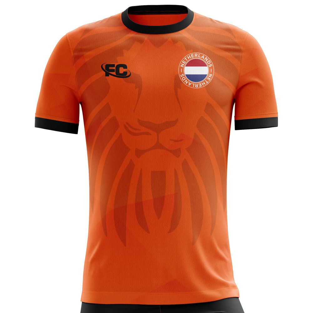 Holland 2018-2019 Home Concept Shirt - Kids (Long Sleeve)