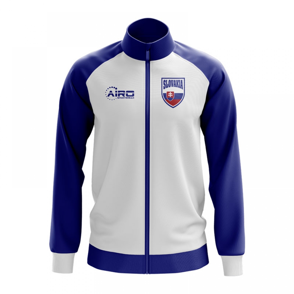 Slovakia Concept Football Track Jacket (White)