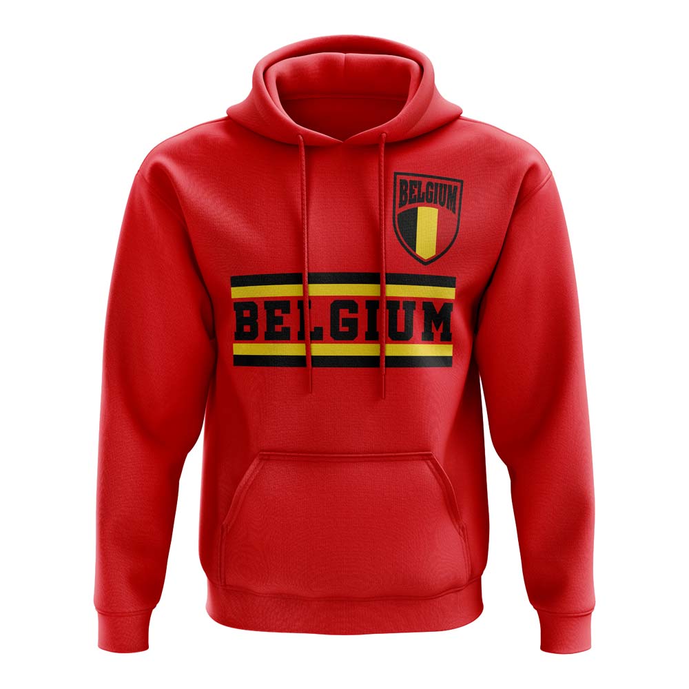 Belgium Core Football Country Hoody (Red)