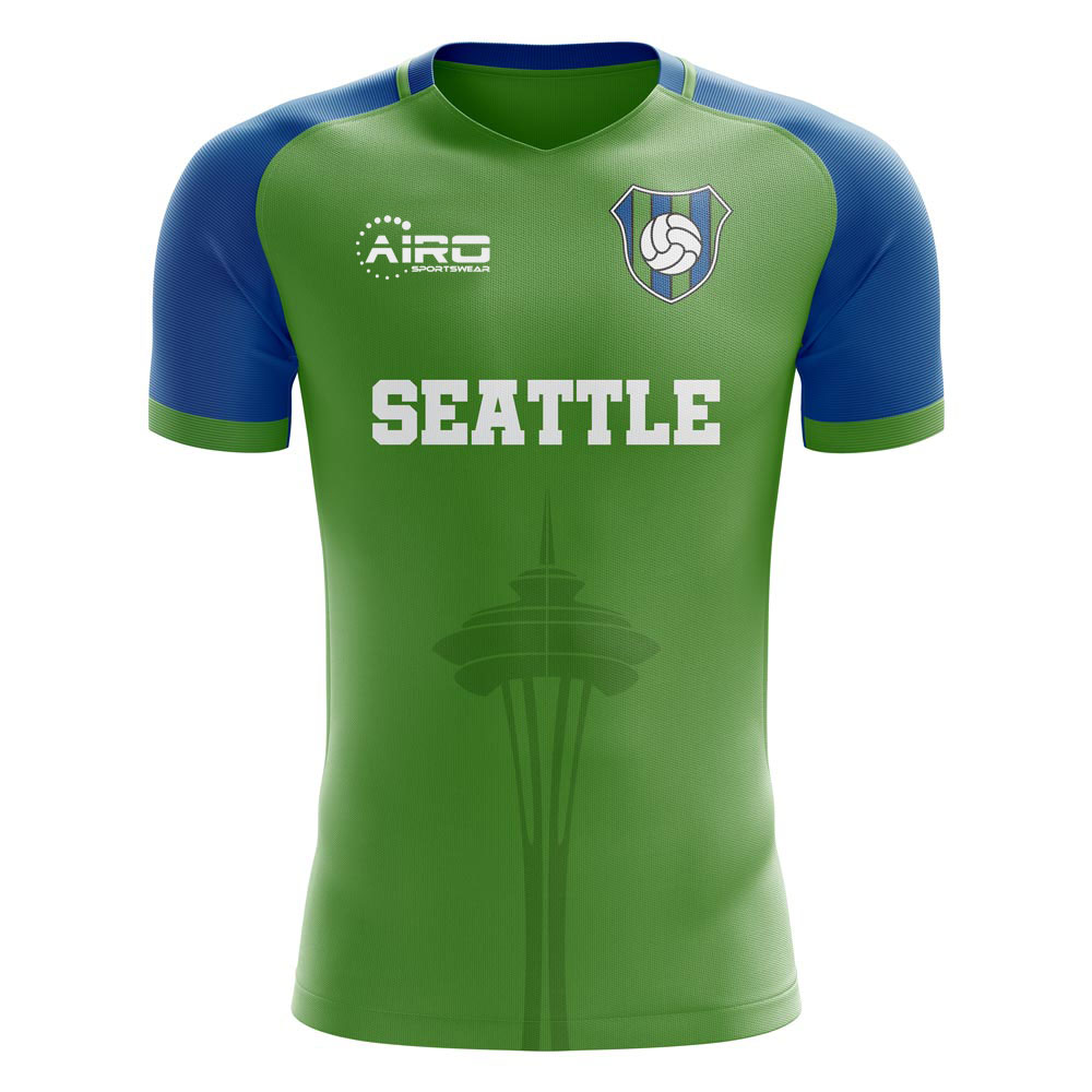 2025-2026 Seattle Home Concept Football Shirt - Adult Long Sleeve