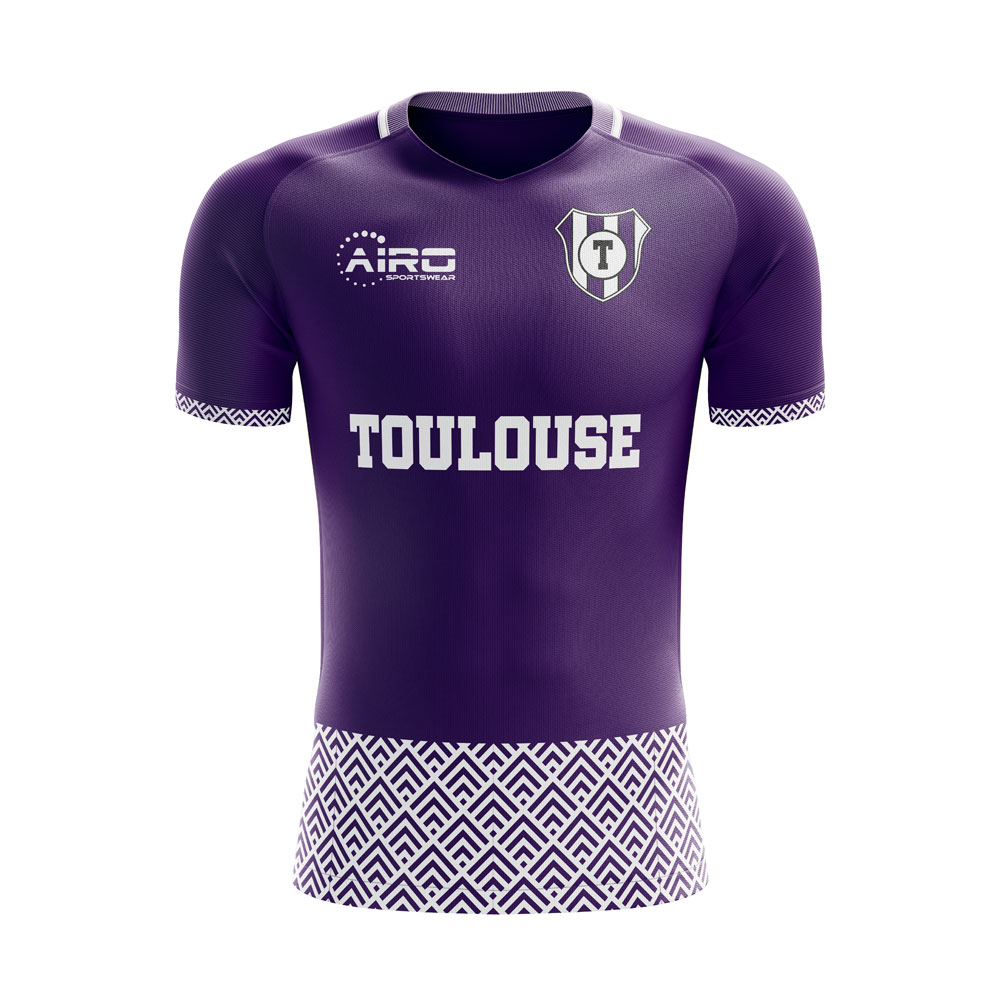Toulouse 2019-2020 Home Concept Shirt - Kids (Long Sleeve)
