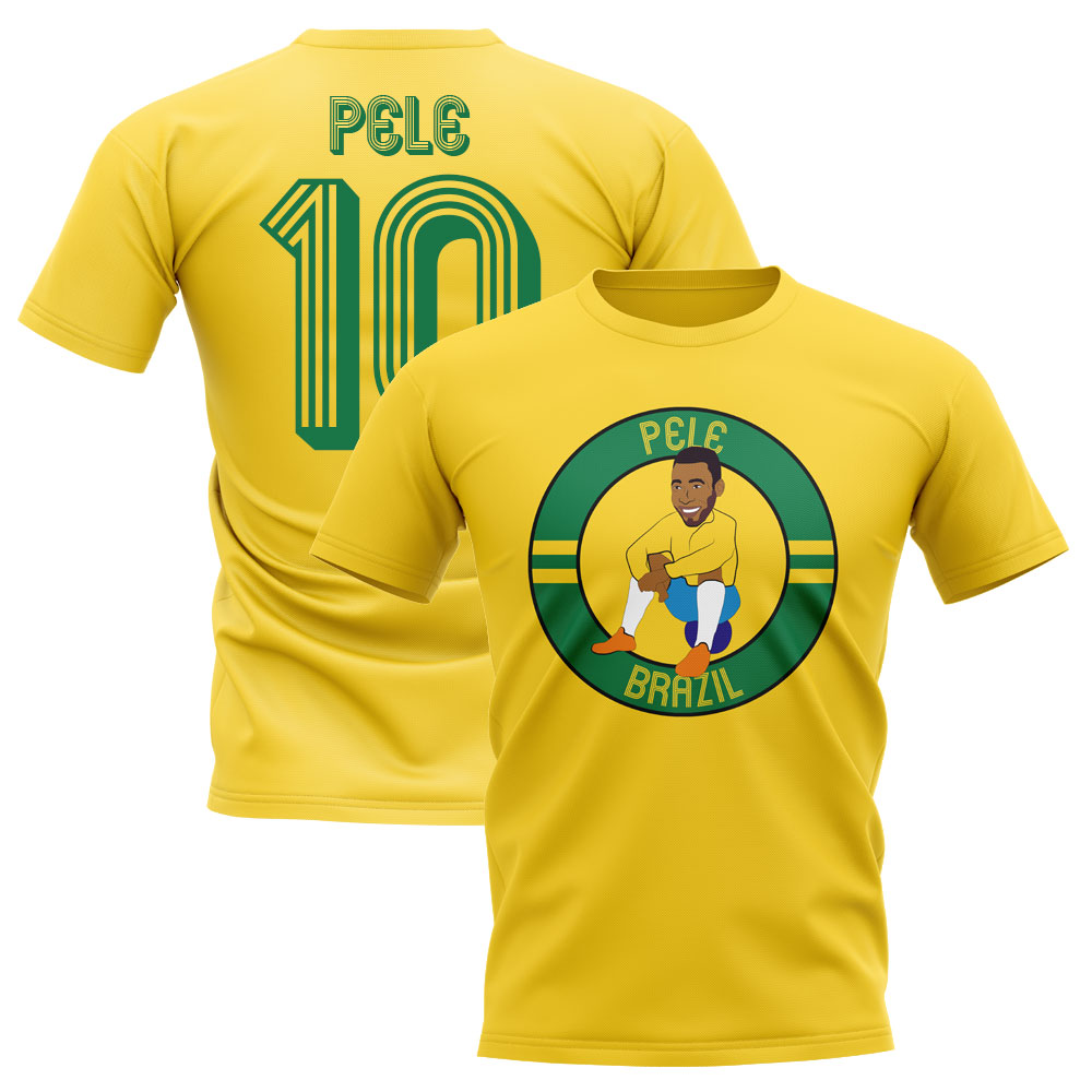 pele football shirt