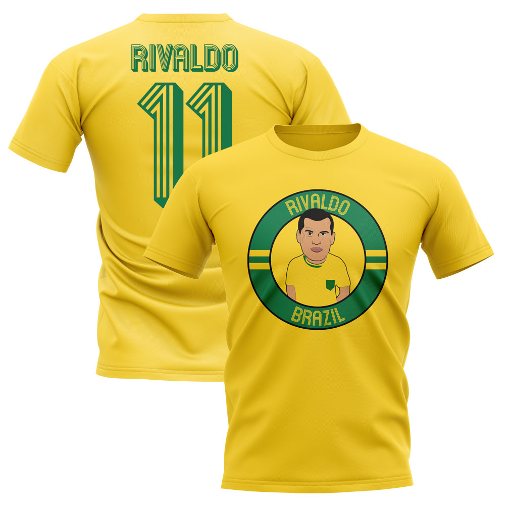 rivaldo brazil jersey