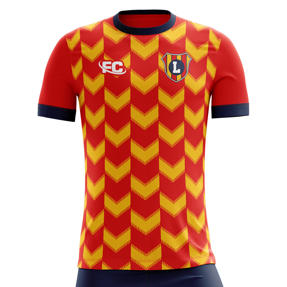 Lecce 2018-2019 Home Concept Shirt - Kids (Long Sleeve)