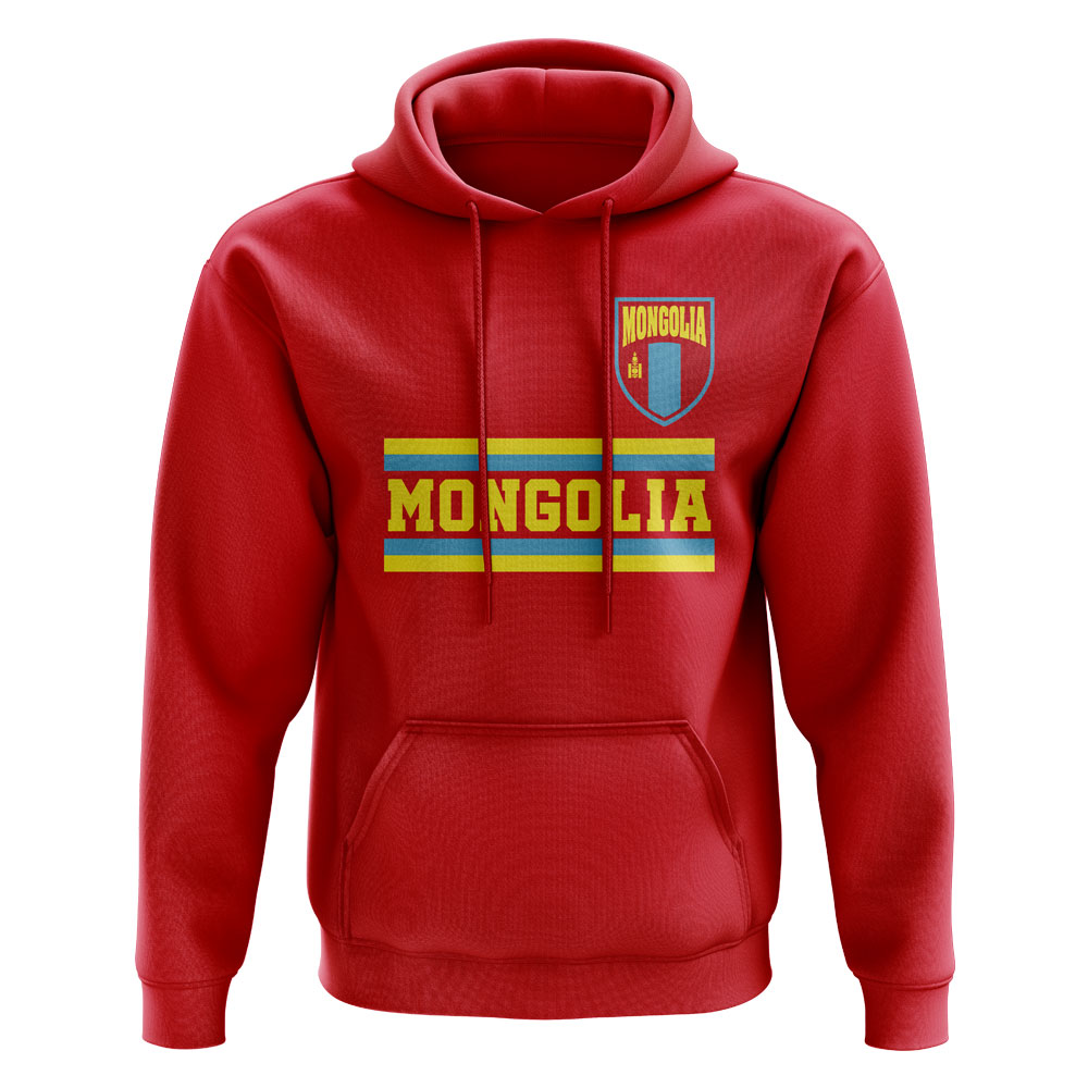 Mongolia Core Football Country Hoody (Red)