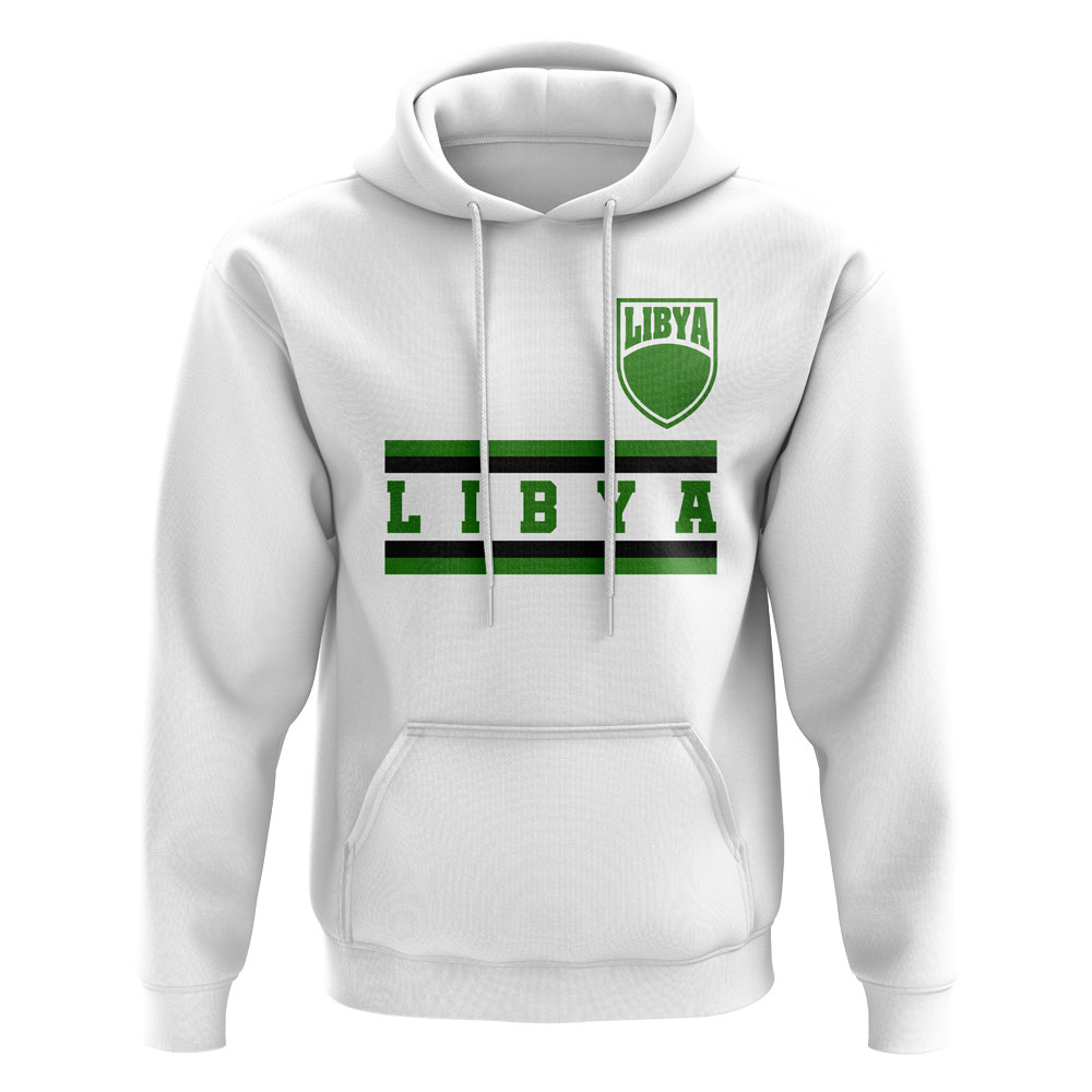 Libya Core Football Country Hoody (White)