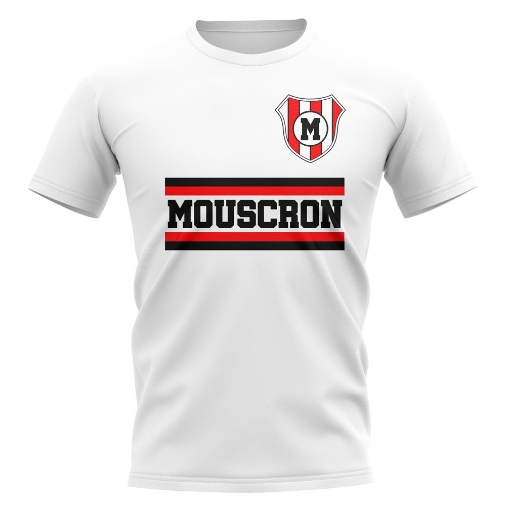 Royal Excel Mouscron Core Football Club T-Shirt (White)