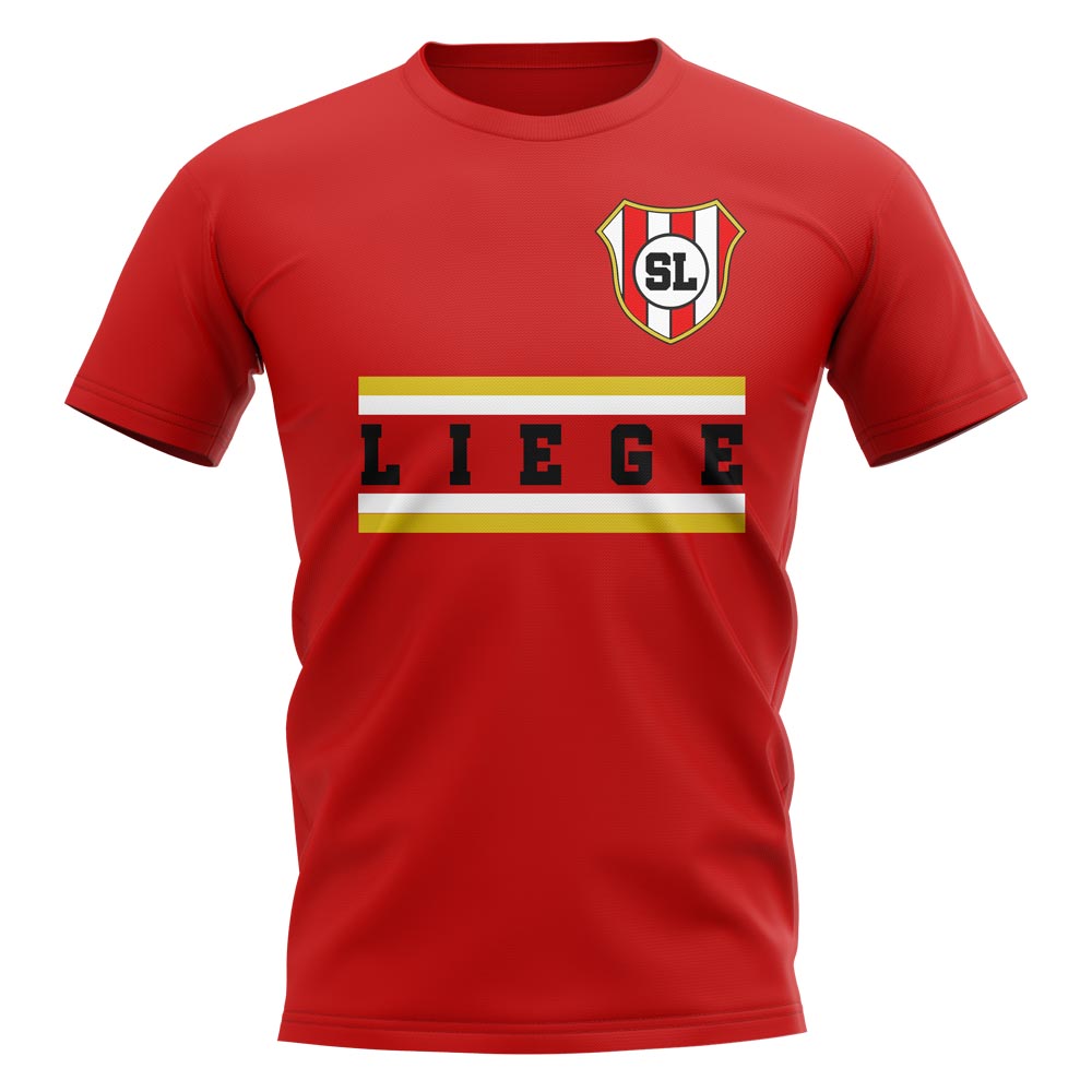 Standard Liege Core Football Club T-Shirt (Red)