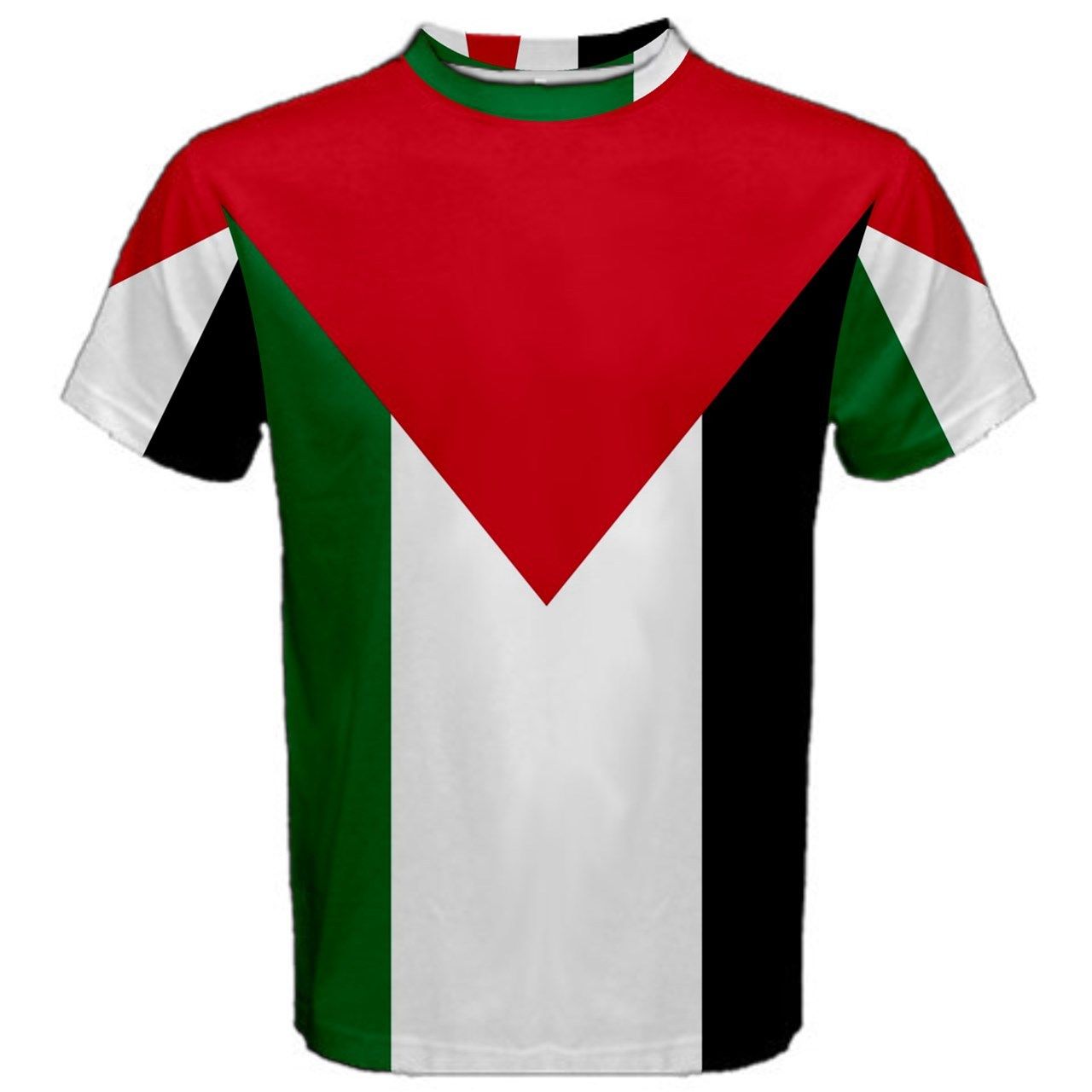 Palestine Flag Sublimated Sports Jersey (Kids)