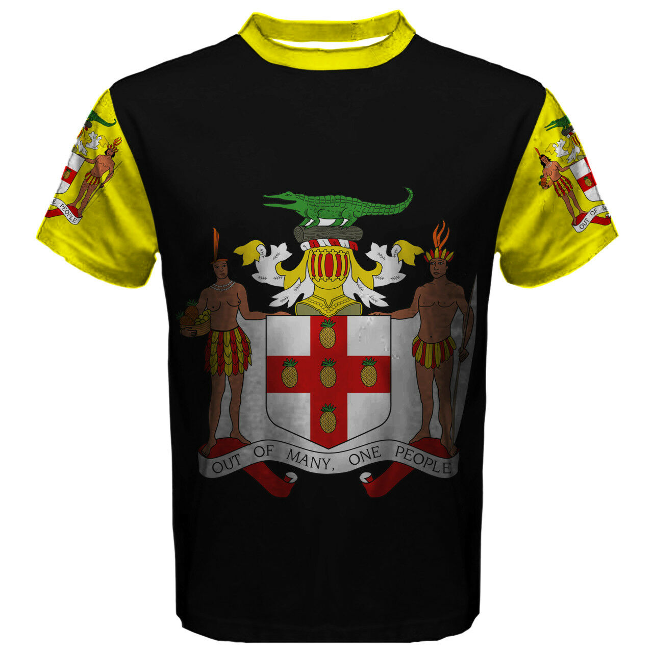 Jamaica Coat of Arms Sublimated Sports Jersey