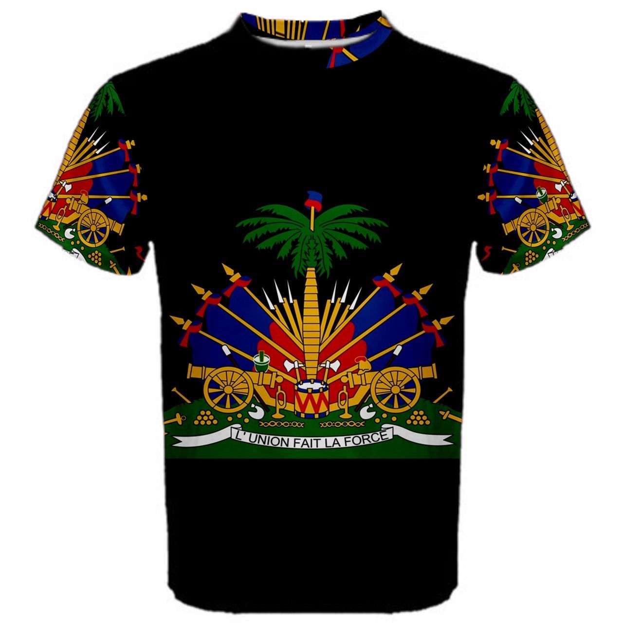 Haiti Coat of Arms Sublimated Sports Jersey