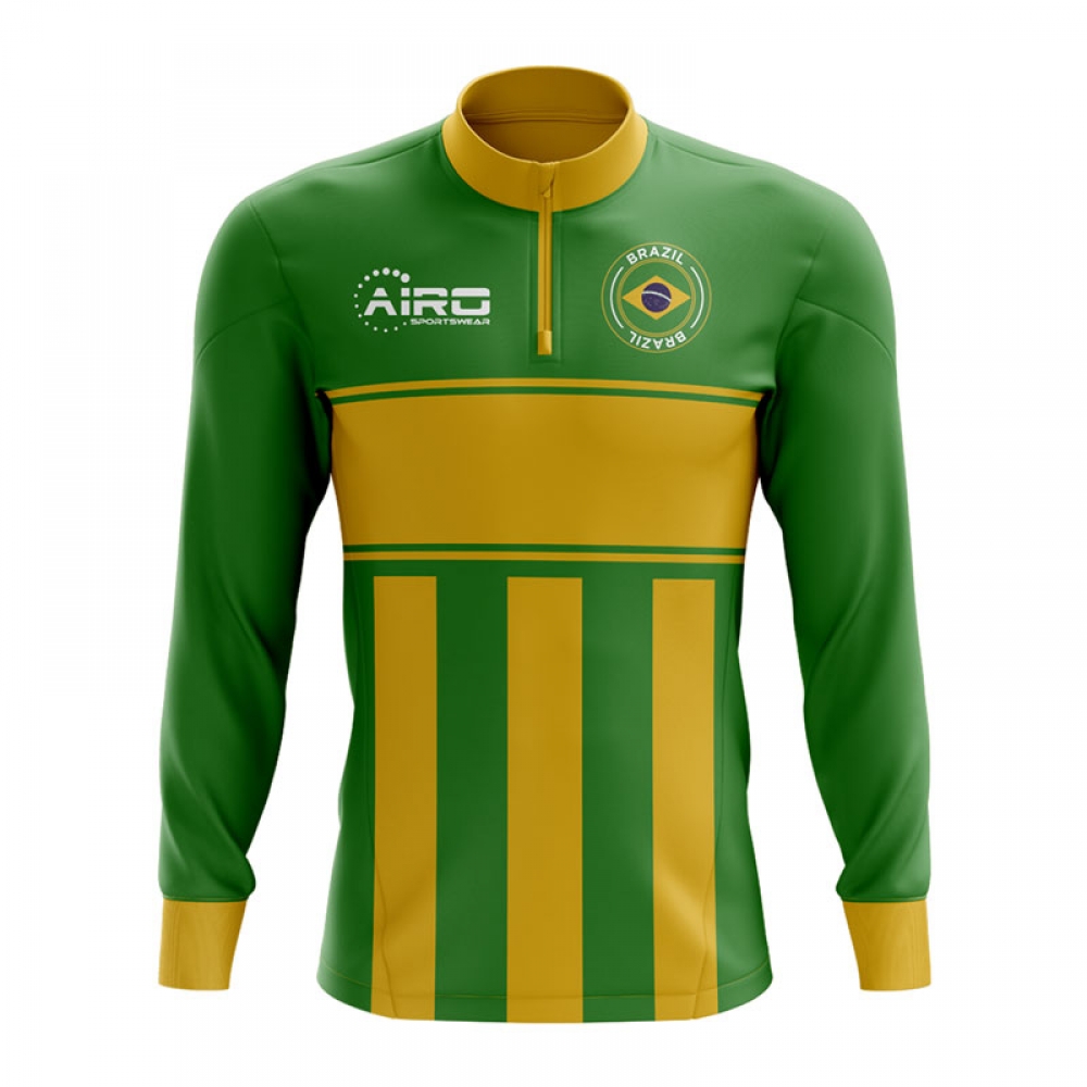 Brazil Concept Football Half Zip Midlayer Top Green Yellow Brazilmidlayer 68 Teamzo Com Brazil Concept Football Half Zip Midlayer Top Green Yellow Brazilmidlayer 68 Teamzo Com