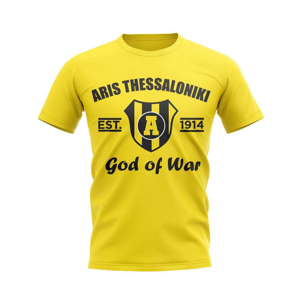 ARIS FC Saloniki  T-Shirt Greece Hellas  Trikots SUPER 3 