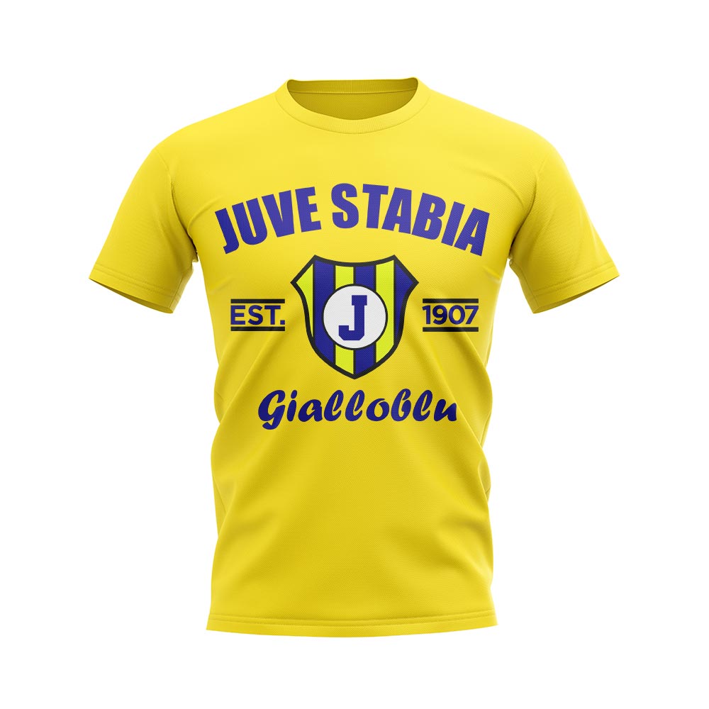 Juve Stabia Established Football T-Shirt (Yellow)