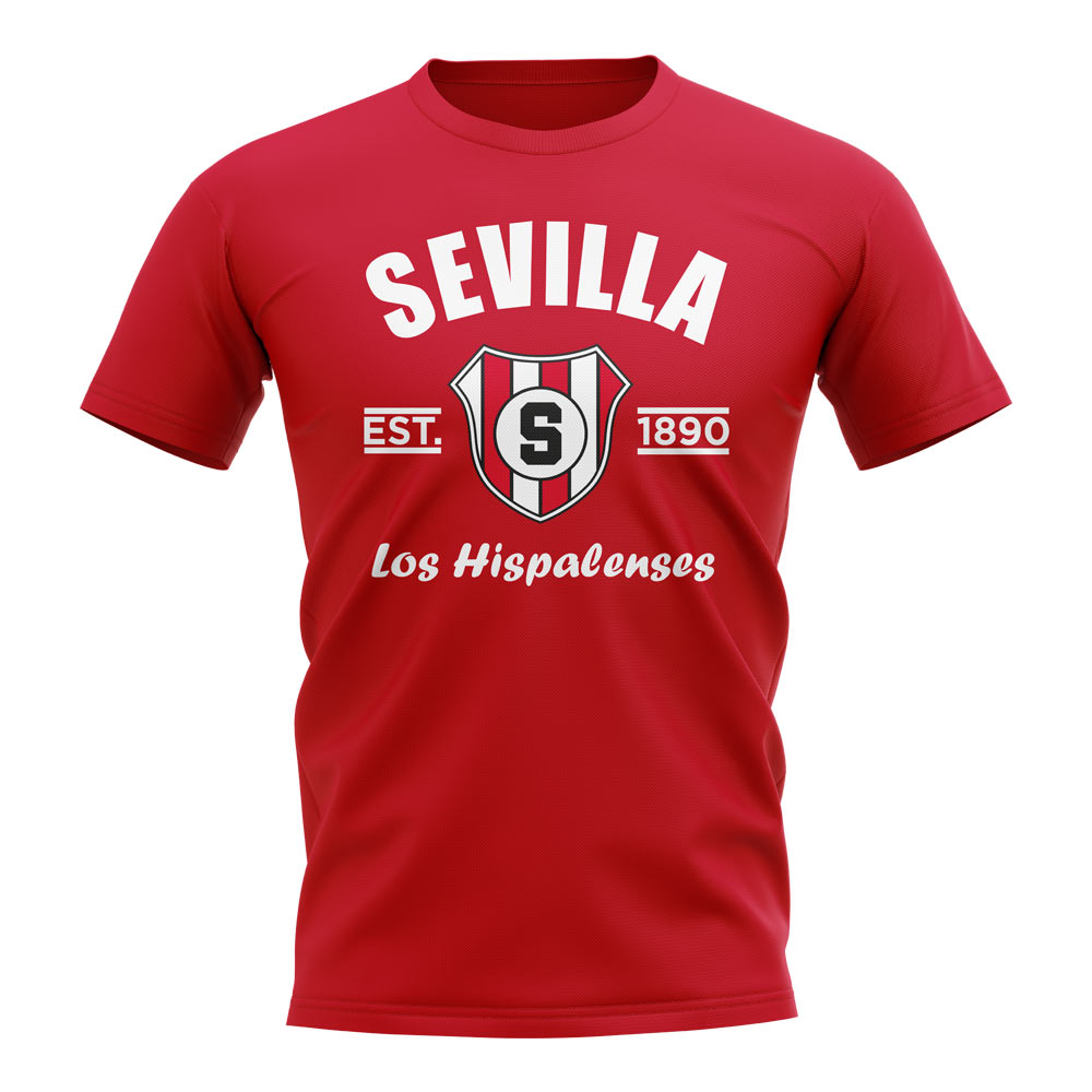 Seville Established Football T-Shirt (Red)