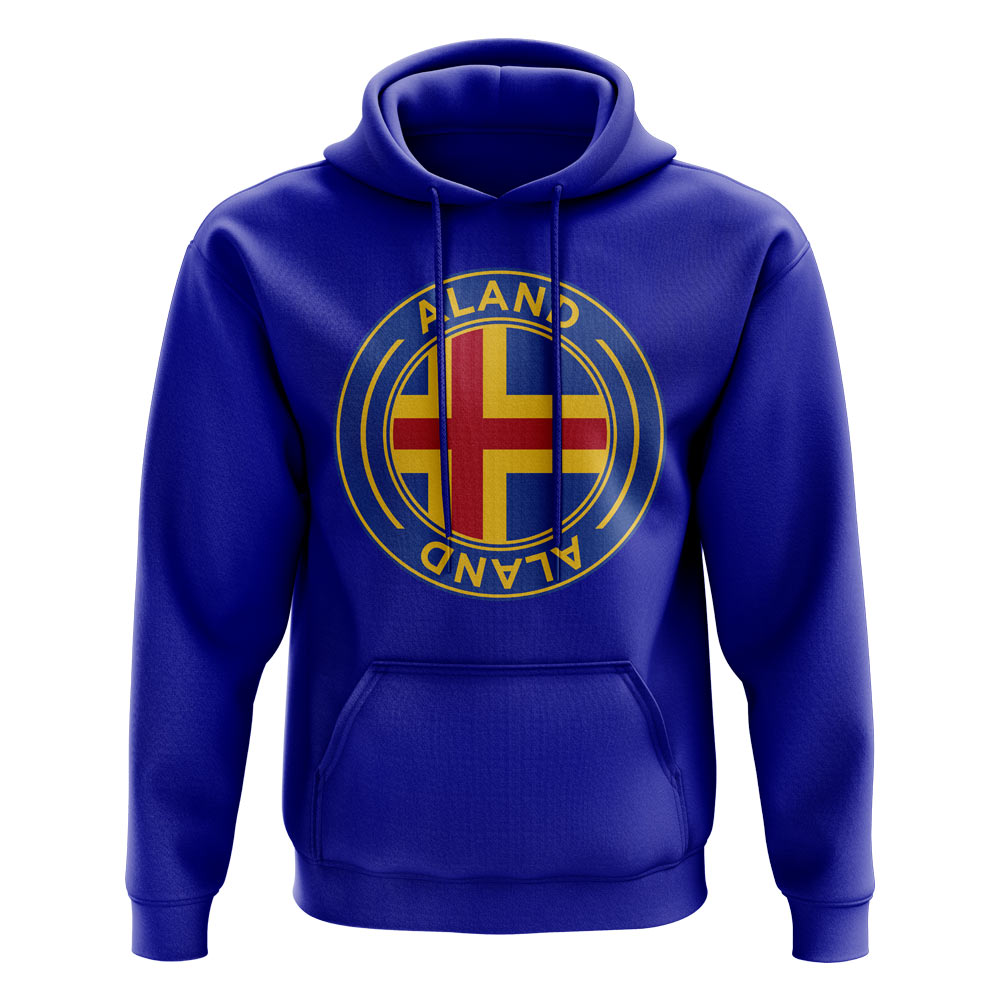 Aland Football Badge Hoodie (Red)