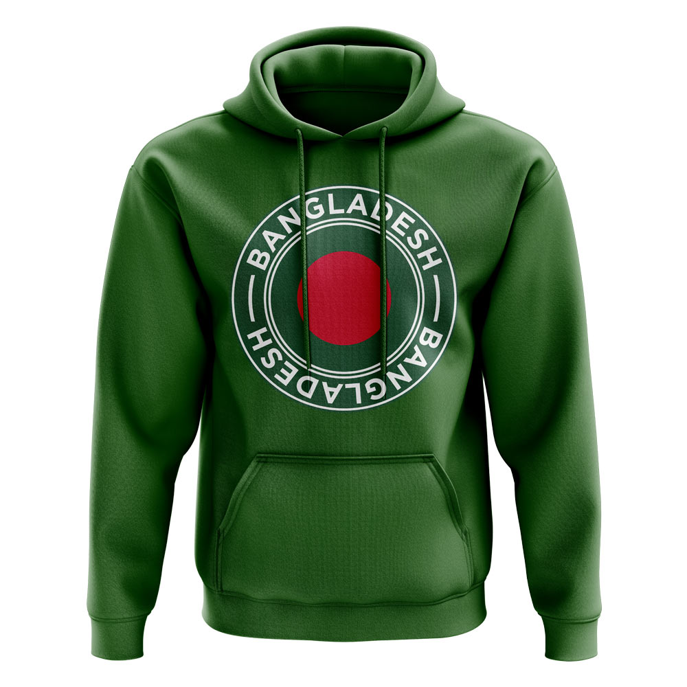 Bangladesh Football Badge Hoodie (Green)