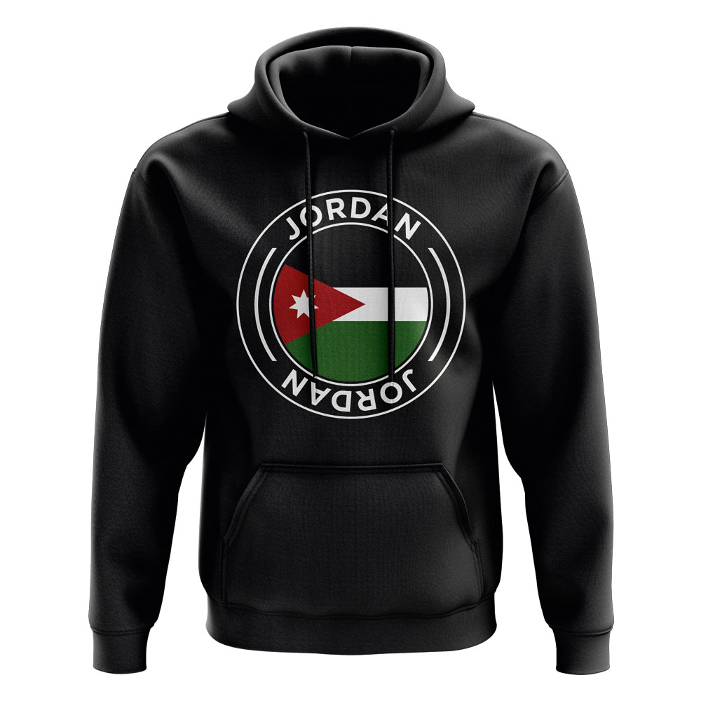 Jordan Football Badge Hoodie (Black)