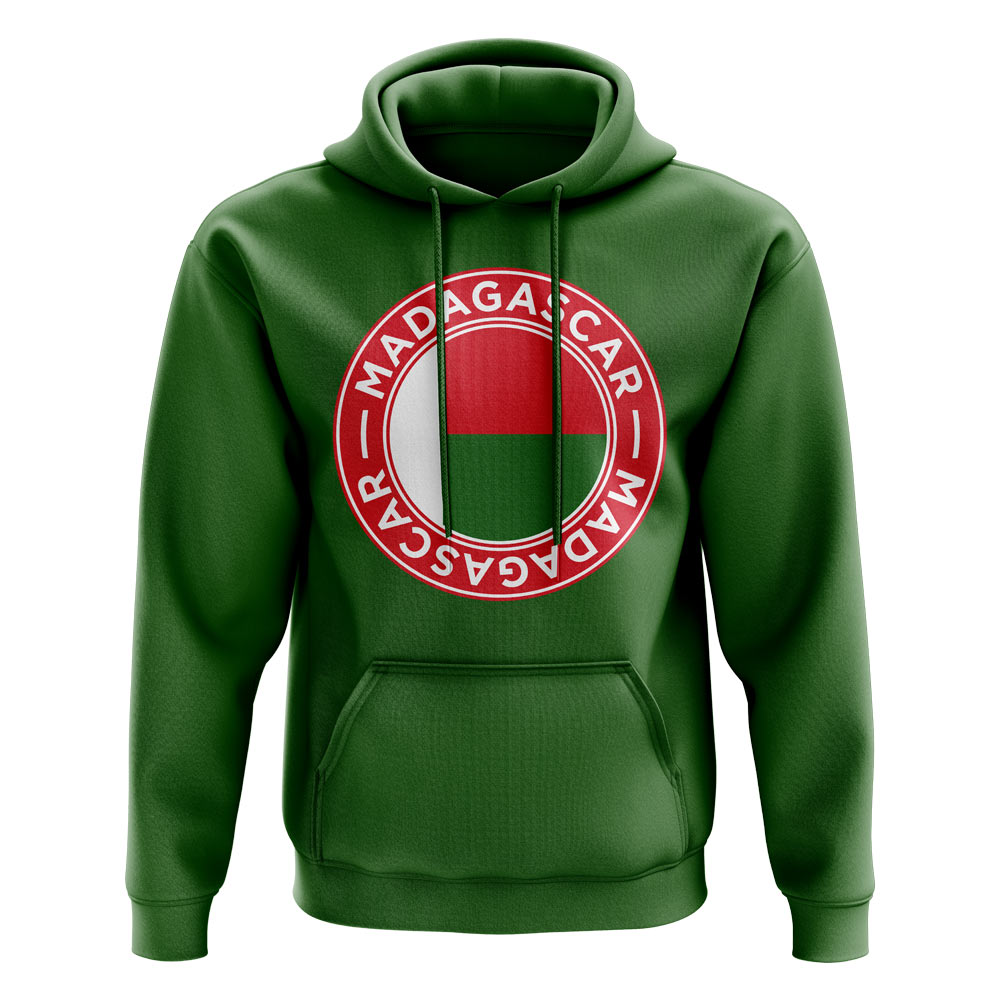 Madagascar Football Badge Hoodie (Green)