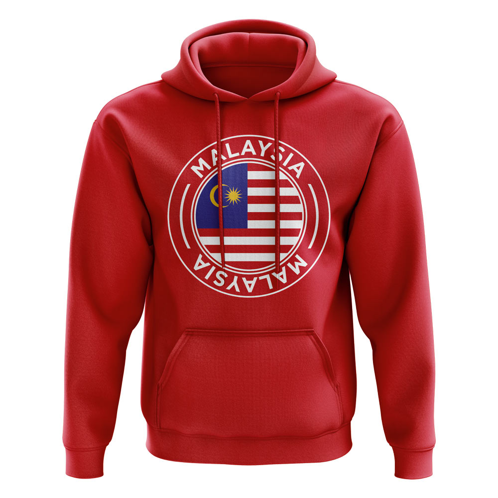 Malaysia Football Badge Hoodie (Red)