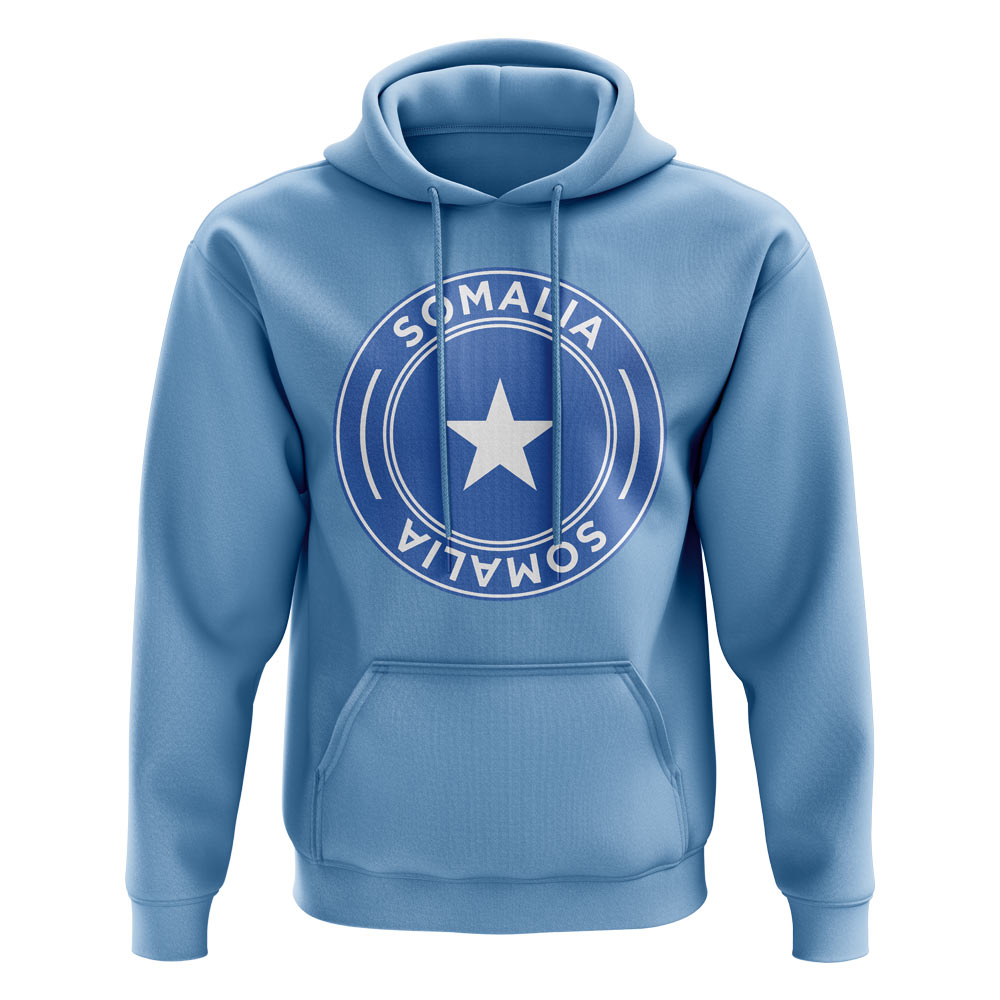 Somalia Football Badge Hoodie (Sky)