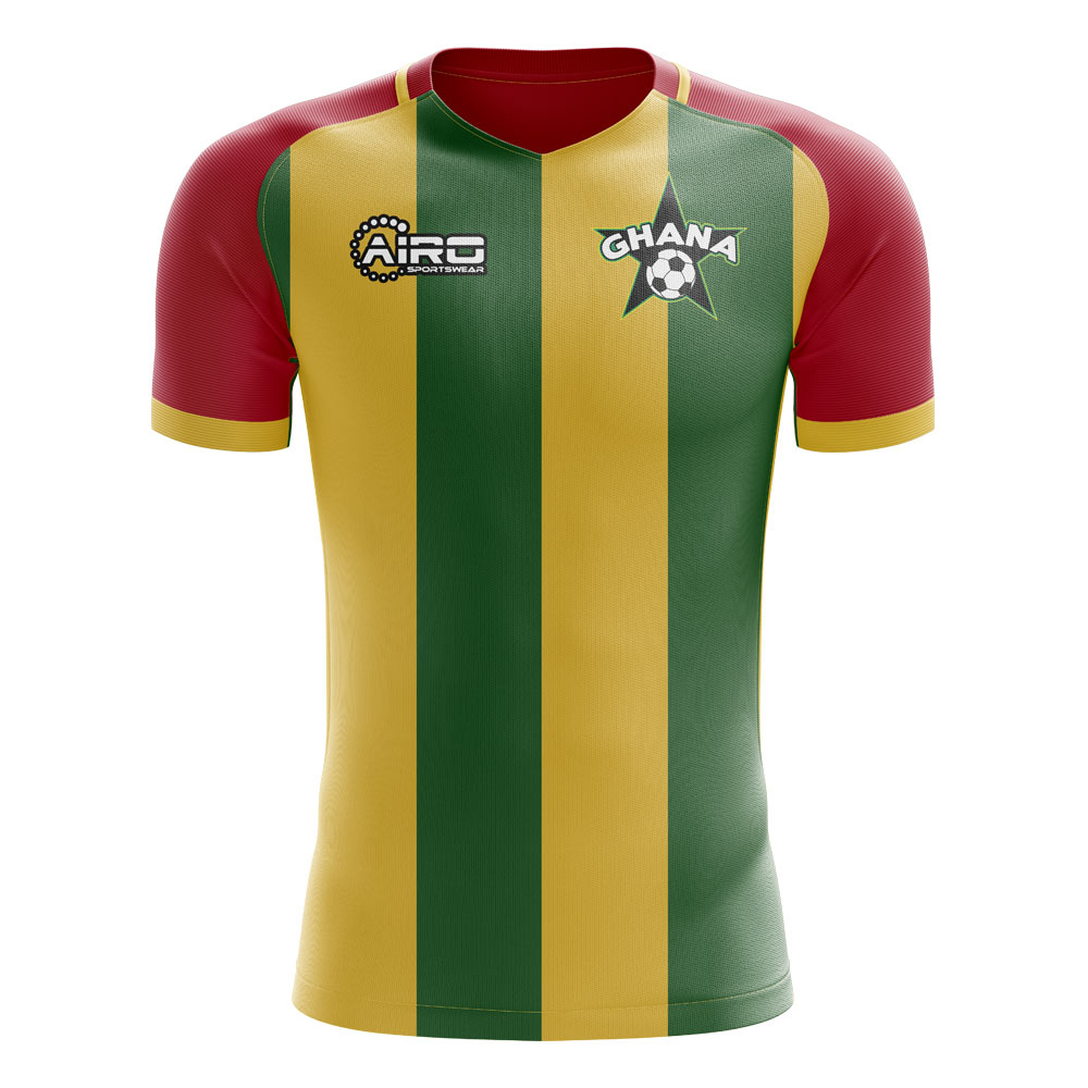Ghana 2019-2020 Home Concept Shirt - Adult Long Sleeve