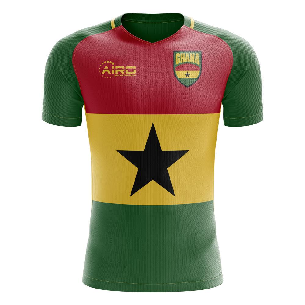Ghana 2019-2020 Flag Concept Shirt - Adult Long Sleeve