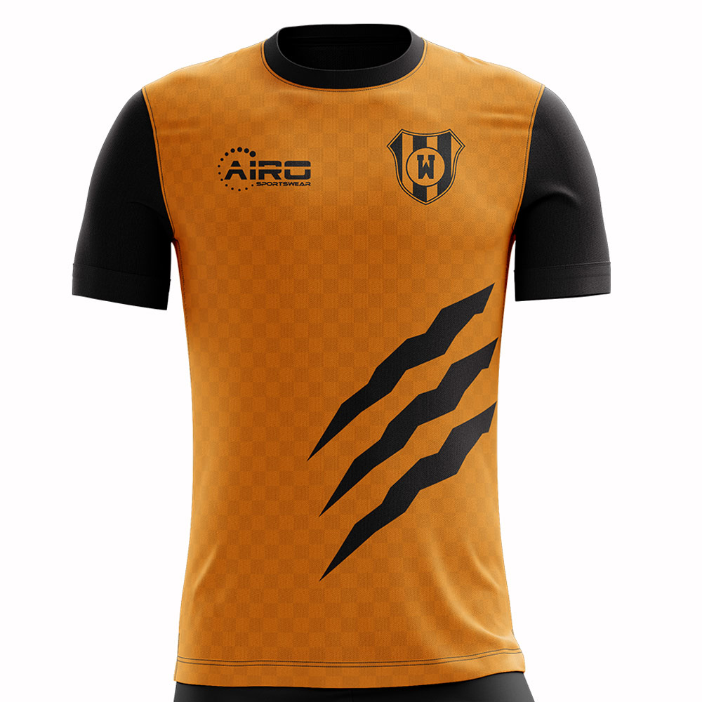 2025-2026 Wolverhampton Home Concept Football Shirt - Little Boys